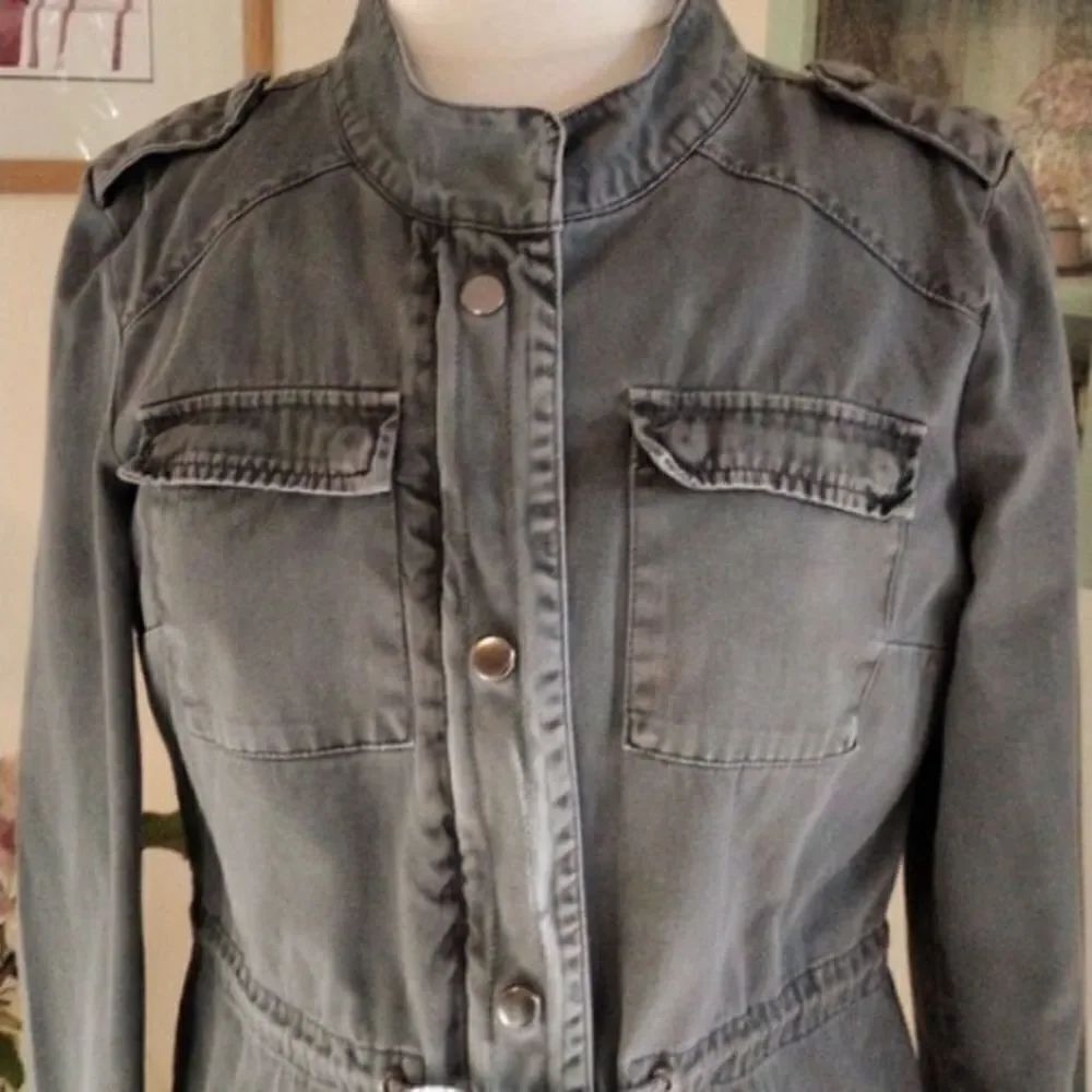 Per Se Military Inspired Jacket - Picture 2 of 10